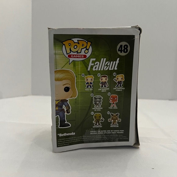 Funko Pop! Games Fallout 48‎ Lone Wanderer (Female) Vinyl Figure Collectible - Picture 3 of 6